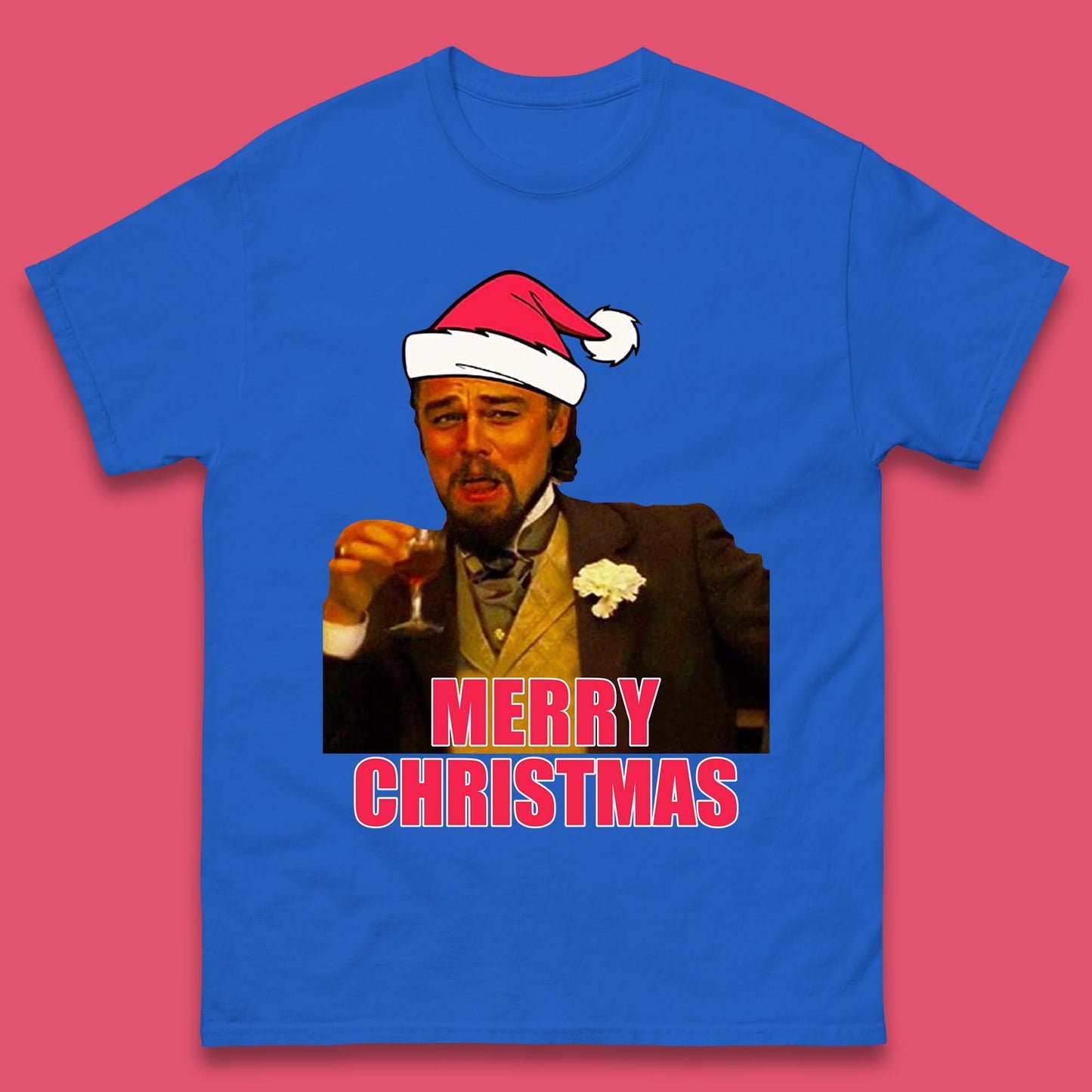 Leonardo DiCaprio Christmas Mens T-Shirt
