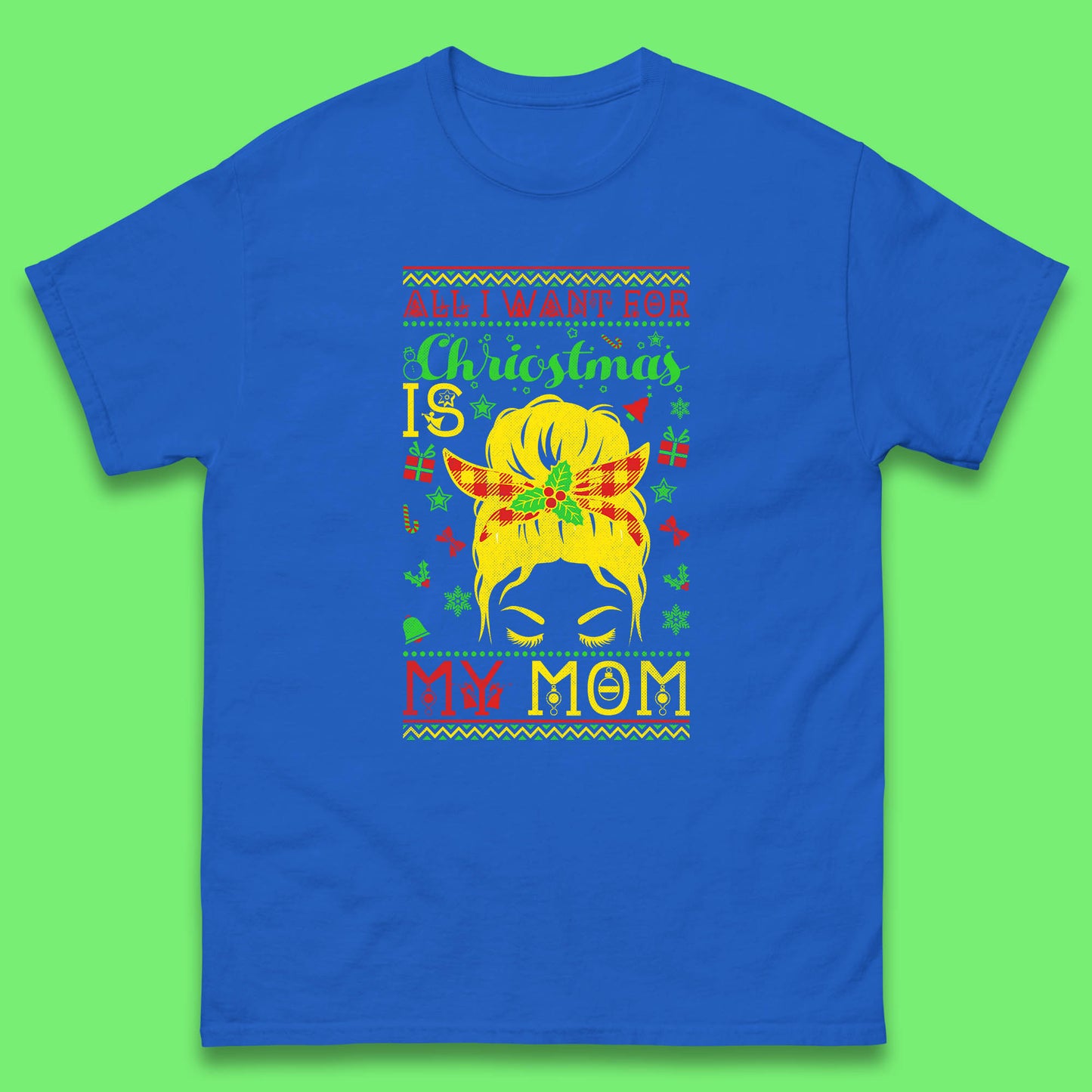 mom christmas t shirt