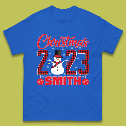 Personalised Snowman T Shirt