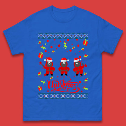 Squid Game Guards Christmas Mens T-Shirt
