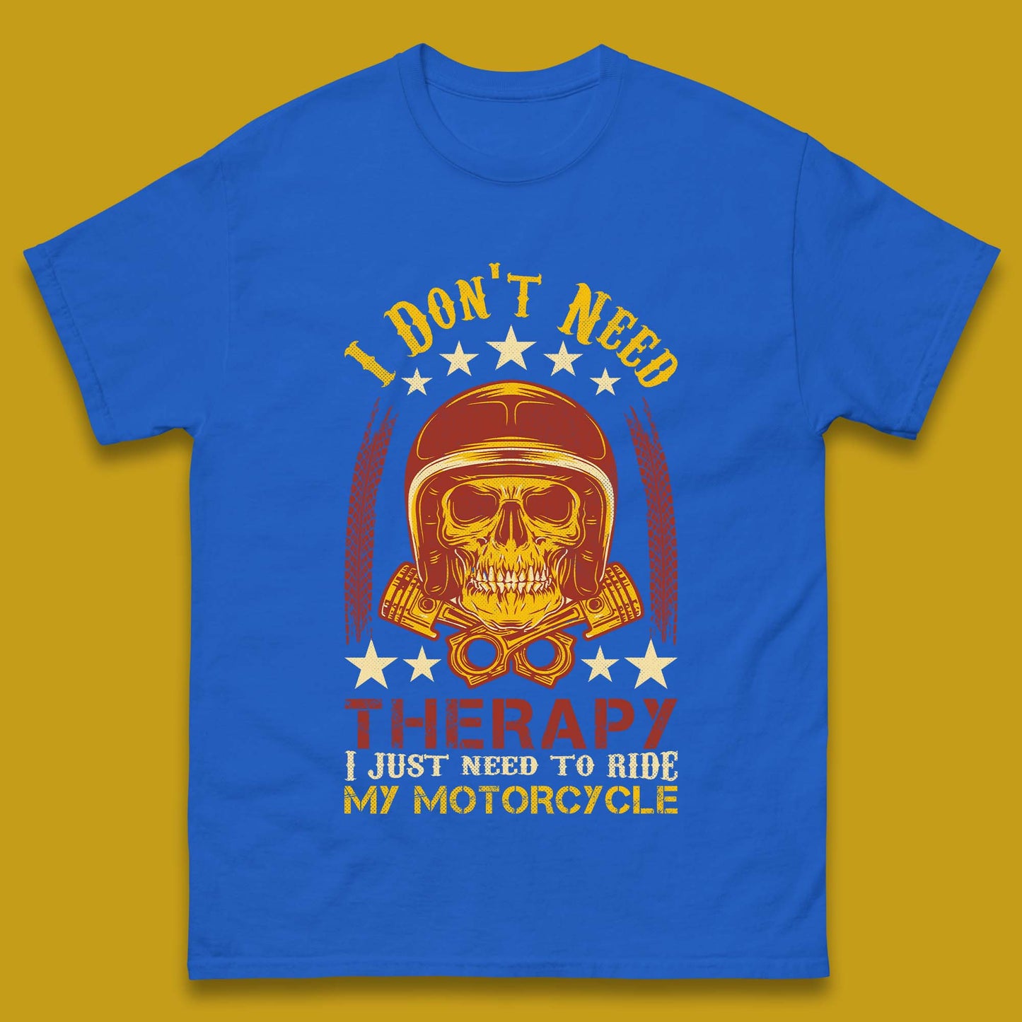 Motorcycle Therapy Mens T-Shirt