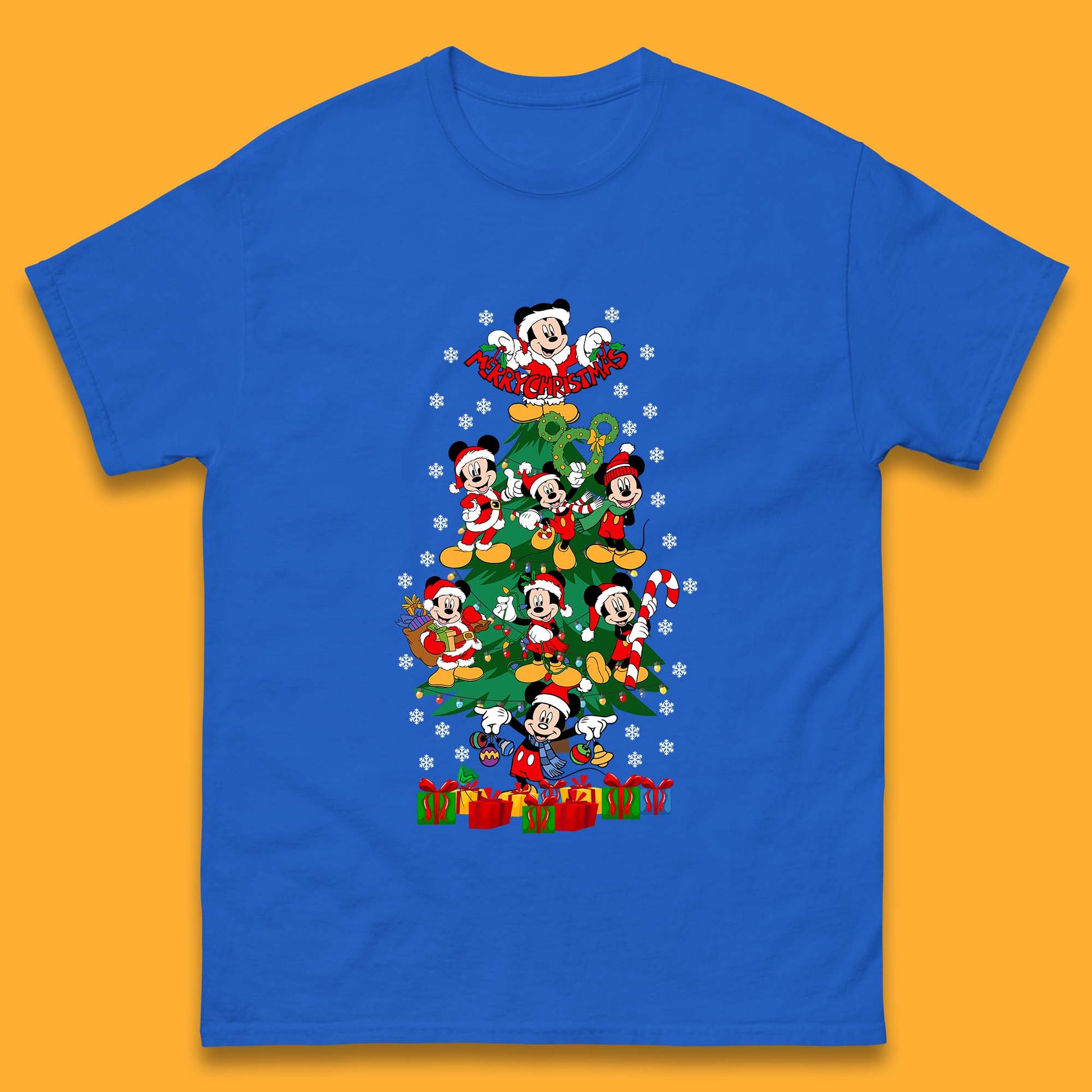 mickey mouse christmas tee