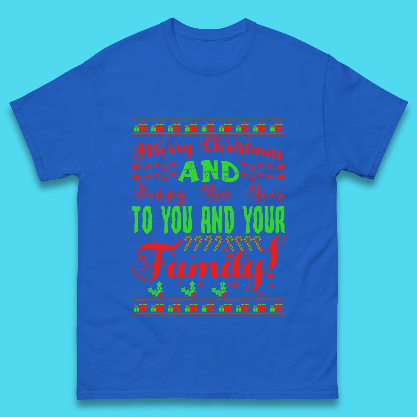 merry christmas family t shirt