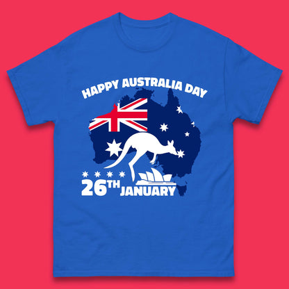 Happy Australia Day 26th January Mens T-Shirt