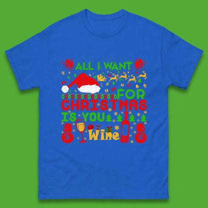 christmas wine t shirt