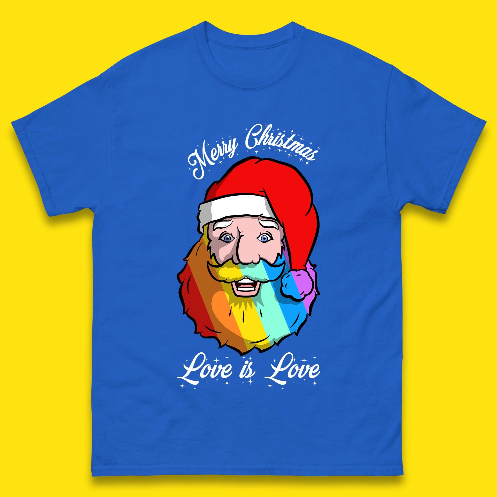 Gay Santa Christmas Mens T-Shirt