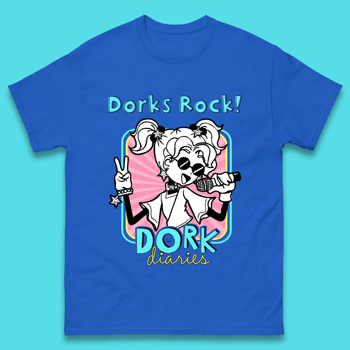 Dorks Rock Dork Diaries Mens T-Shirt