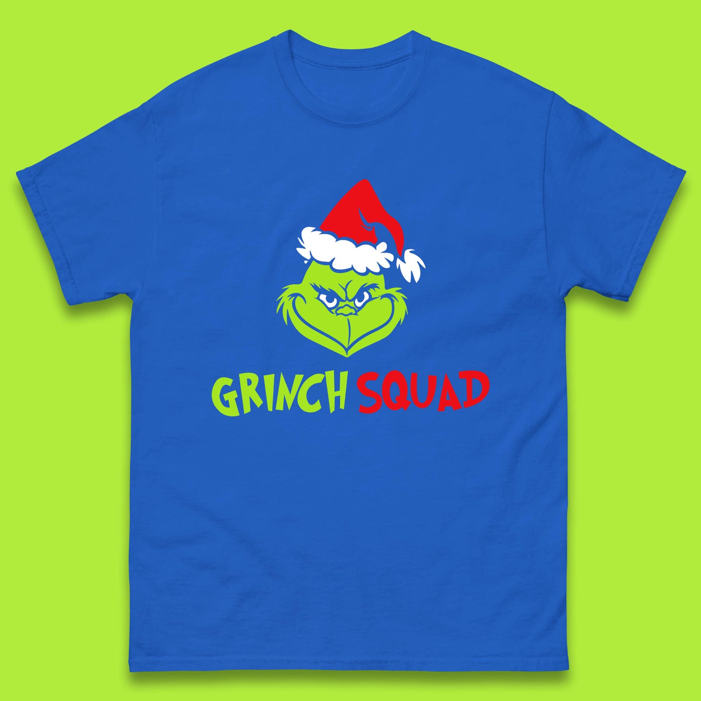 grinch squad christmas t shirt