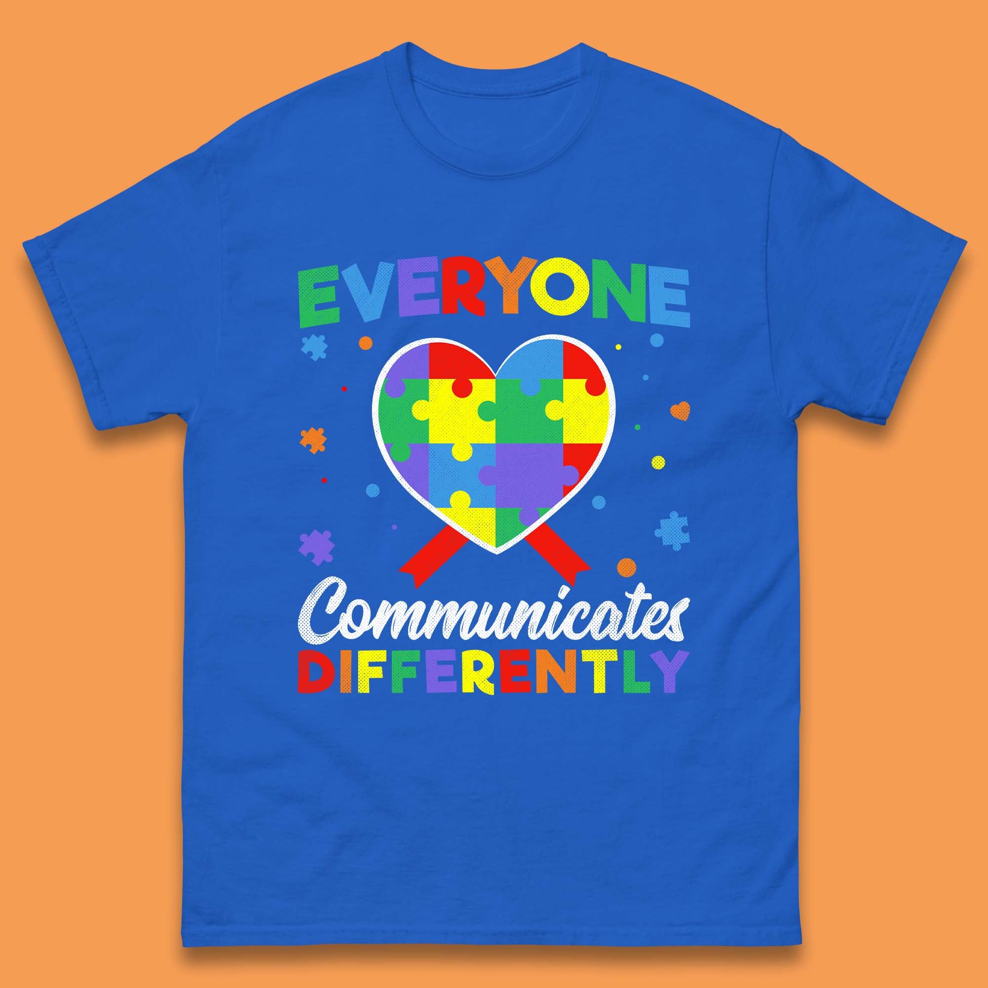 Everyone Communicates Differently Mens T-Shirt