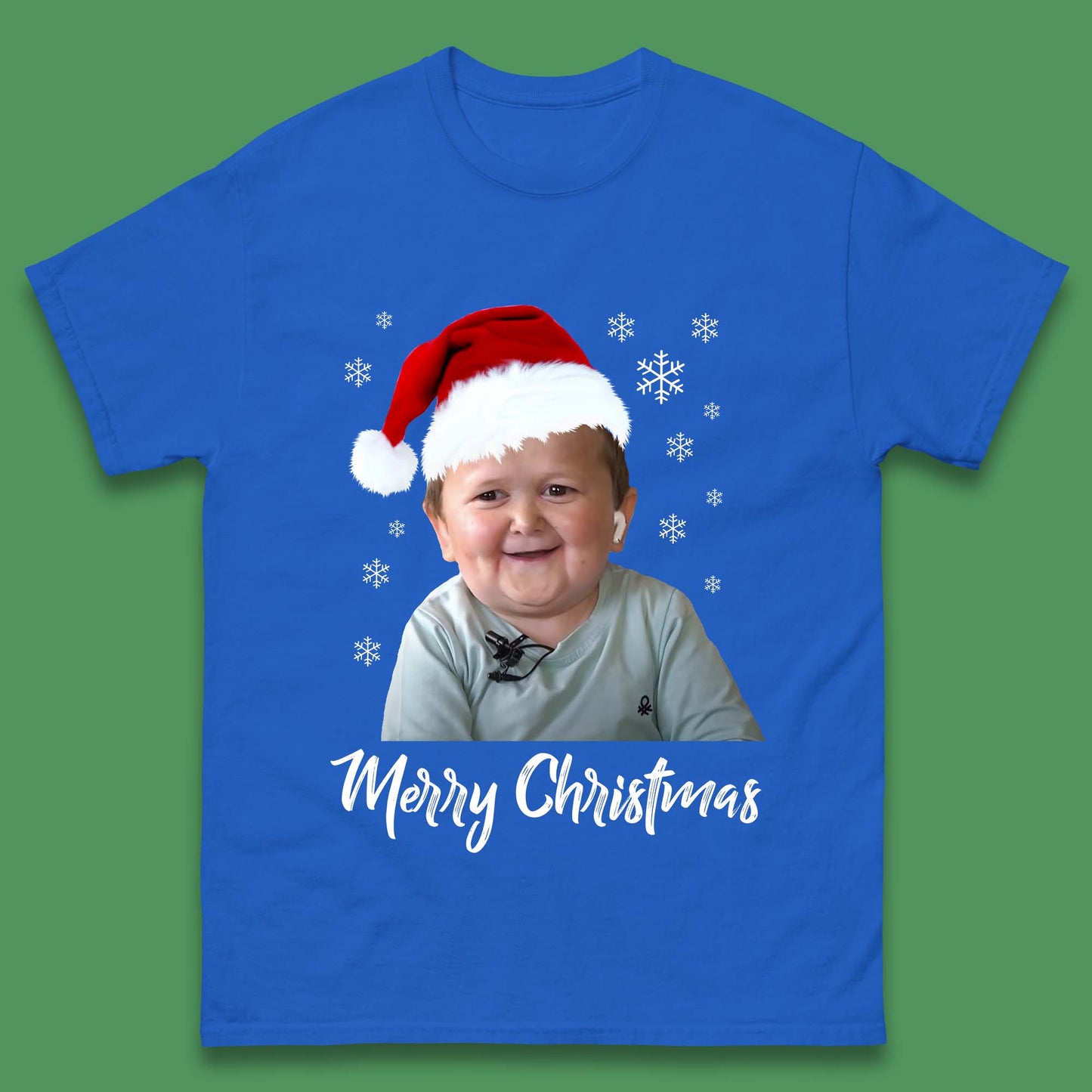 Santa Hasbulla Merry Christmas Mens T-Shirt