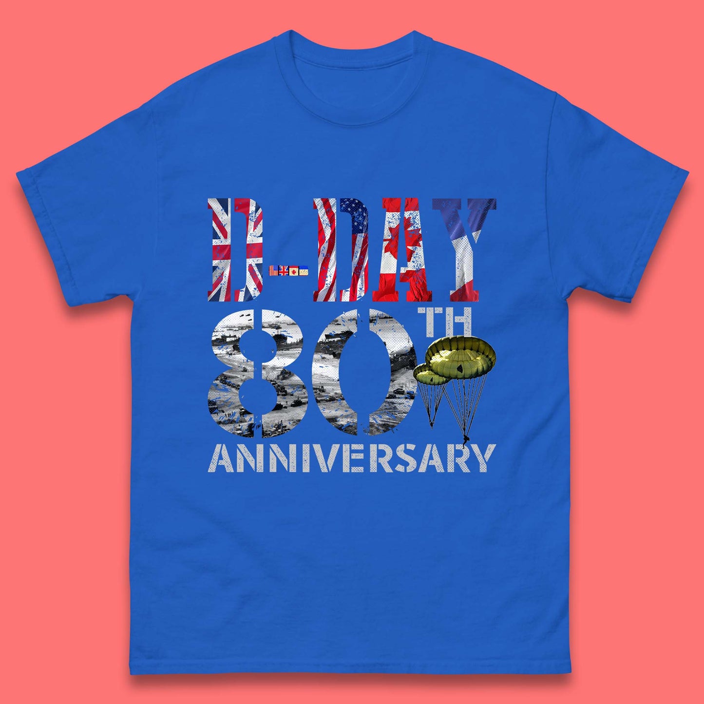D-Day 80th Anniversary Mens T-Shirt