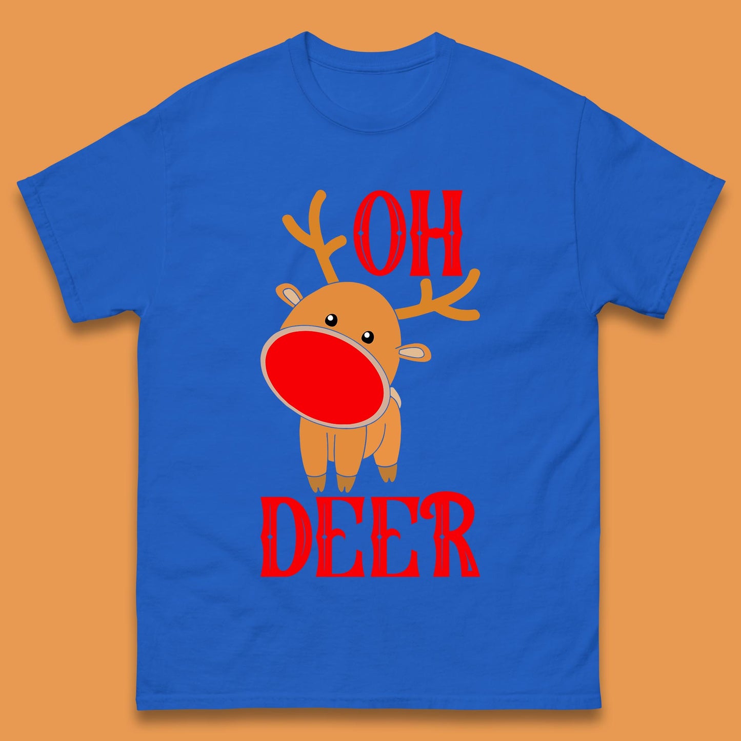 christmas reindeer t shirt