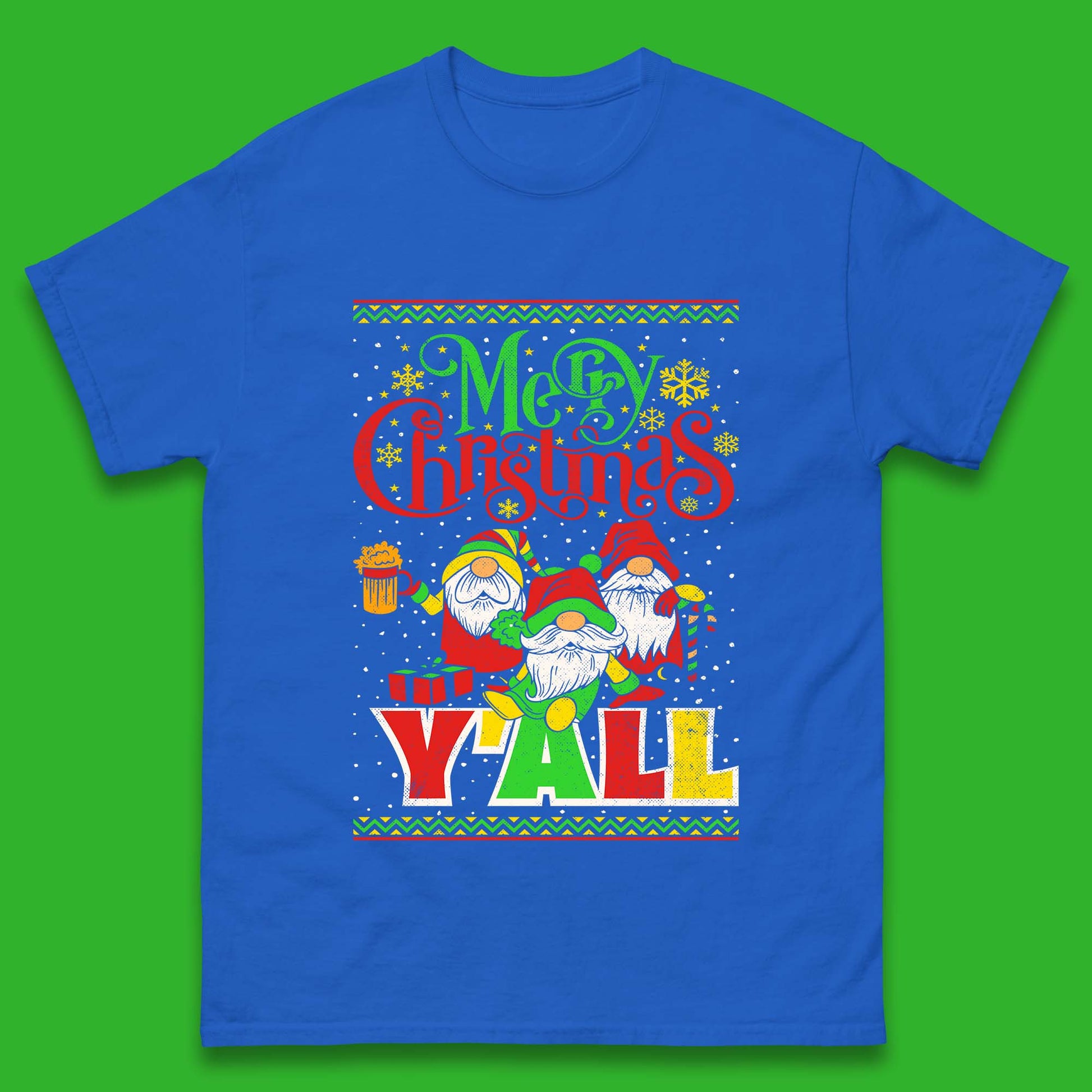 gnome christmas t shirt