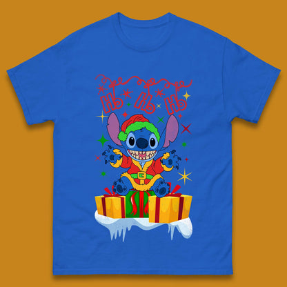 Elf Stitch Christmas Mens T-Shirt