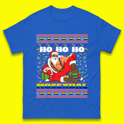 Ho Ho Ho Homosexual Christmas Mens T-Shirt