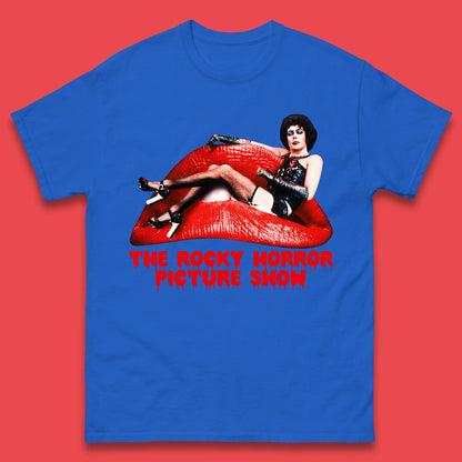 The Rocky Horror Show Halloween Horror Movie Red Lips Mens Tee Top