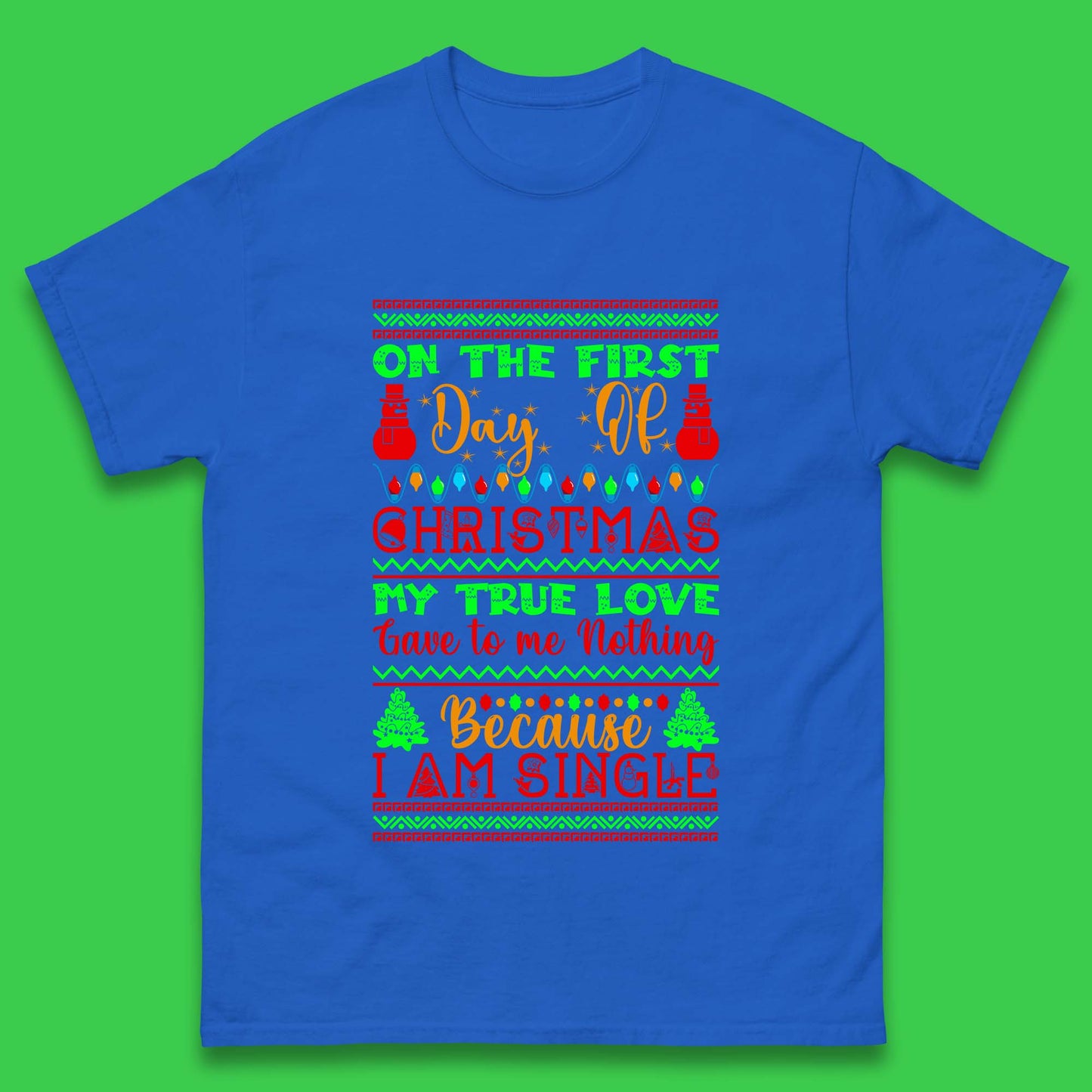 christmas single quote t shirt