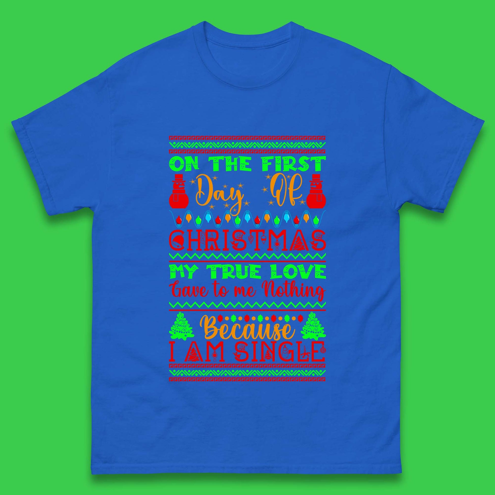 christmas single quote t shirt
