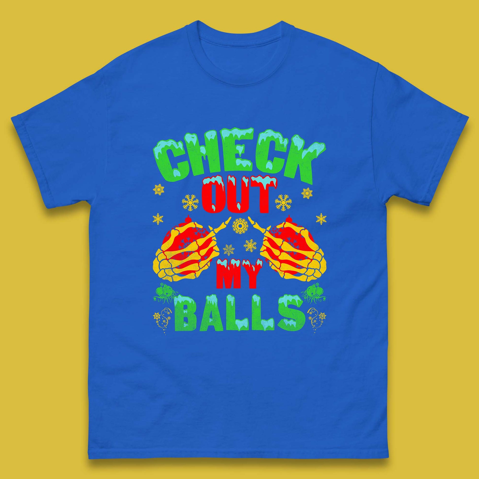 skeleton hands christmas t shirt