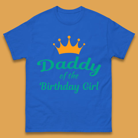 Daddy Of The Birthday Girl Mens T-Shirt
