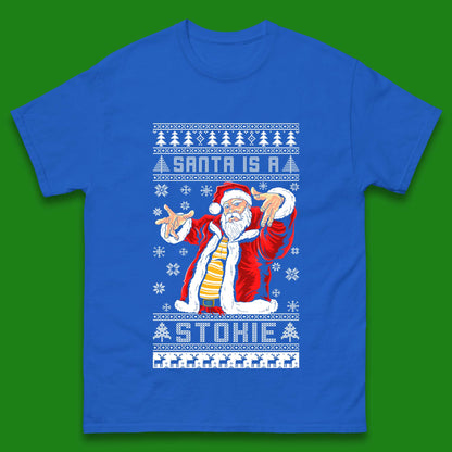 Santa is A Stokie Christmas Mens T-Shirt