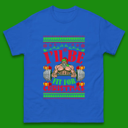 christmas gym t shirt