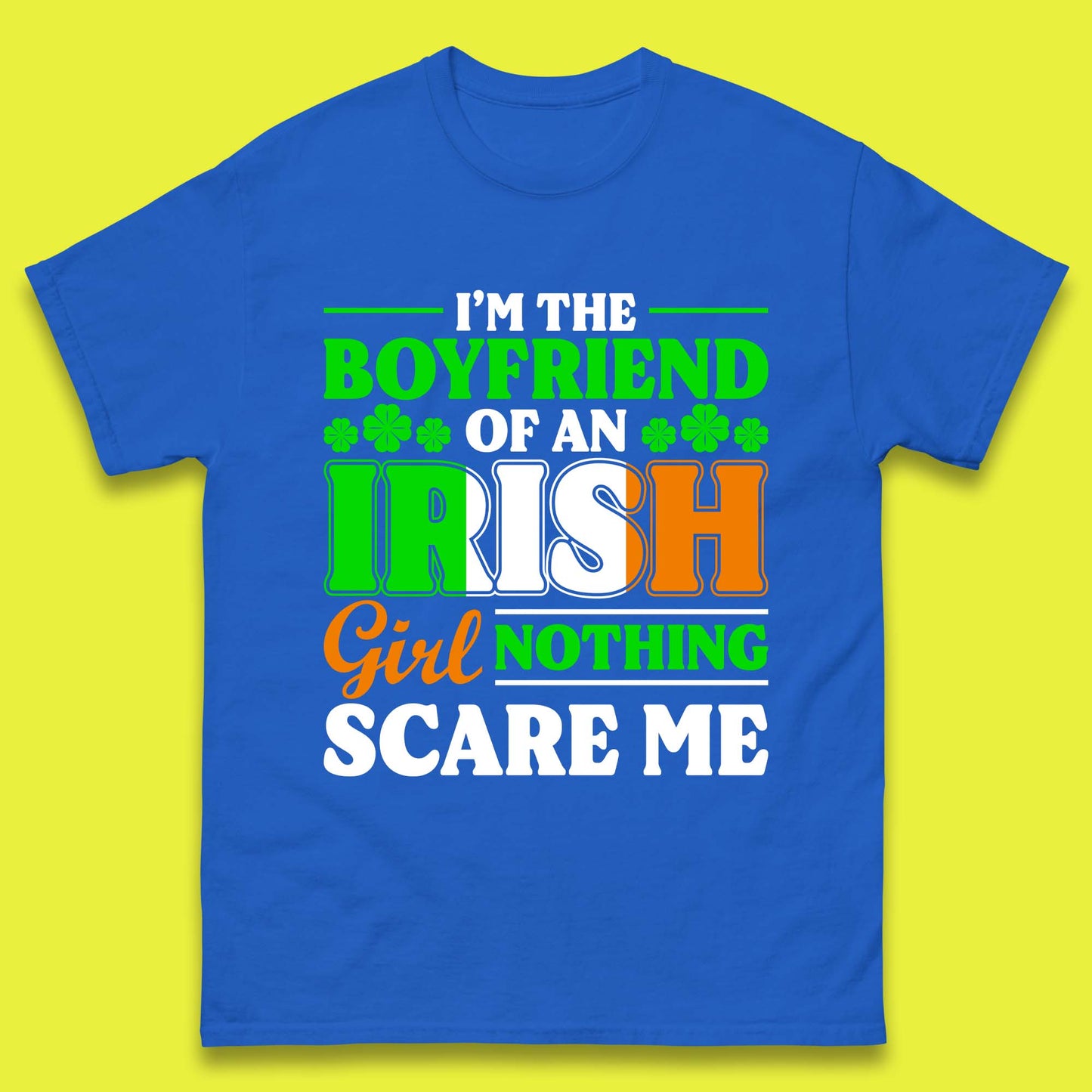 The Boyfriend Of An Irish Girl Mens T-Shirt