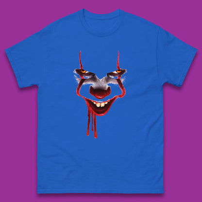 Pennywise Clown IT Chapter 2 Halloween Horror Movie Character Mens Tee Top