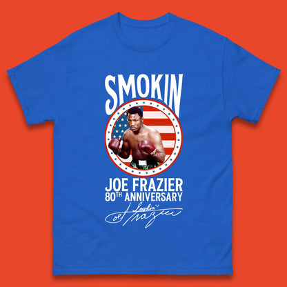 Smokin Joe Frazier 80th Anniversary Mens T-Shirt