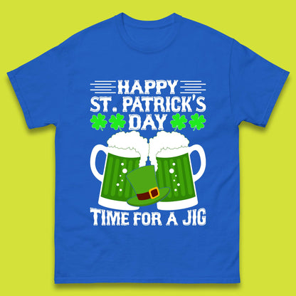 St. Patrick's Day Time For A Jig Mens T-Shirt