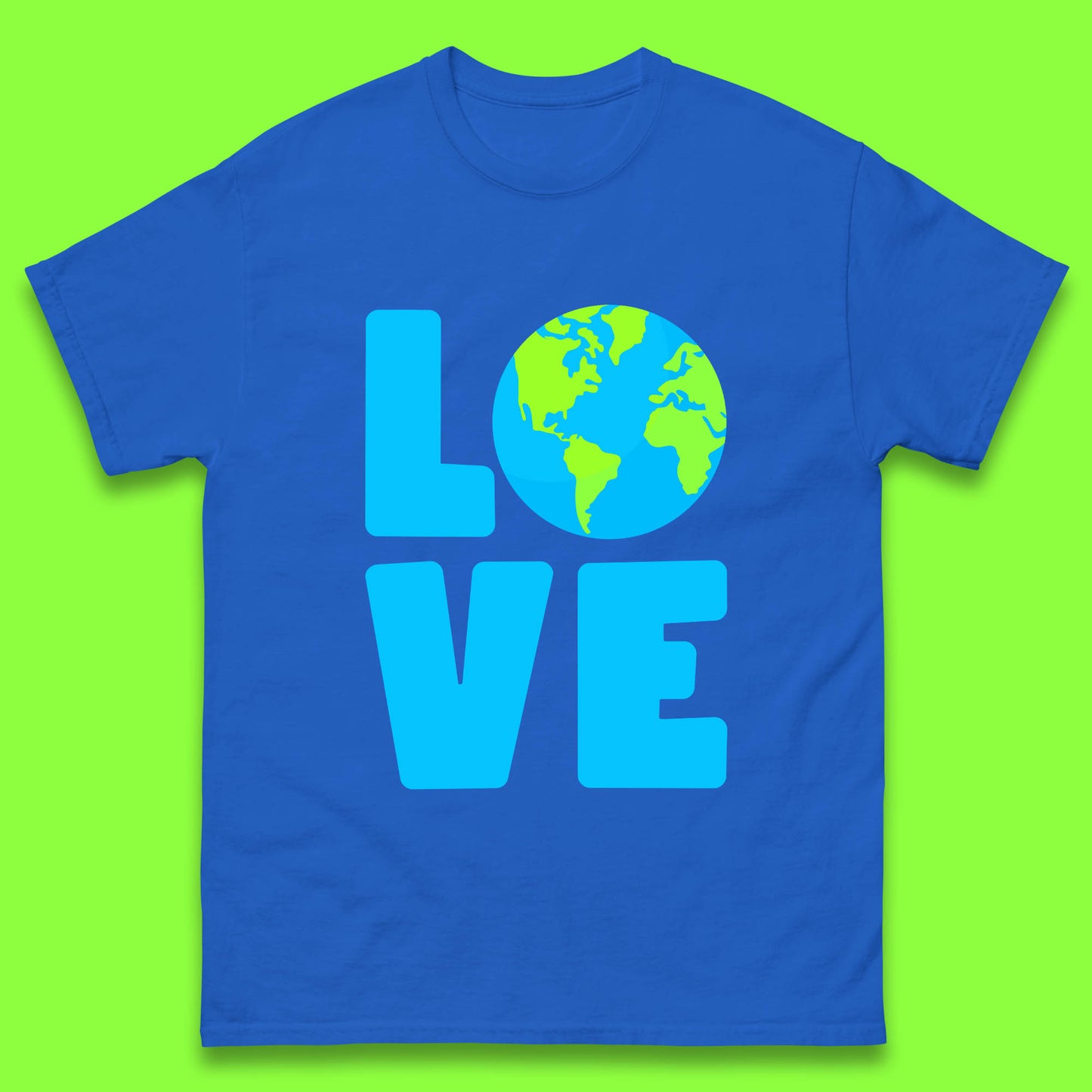 Love Earth Day Environmental Climate Change Save The Planet Mens Tee Top