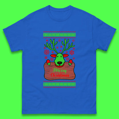 merry christmas reindeer t shirt