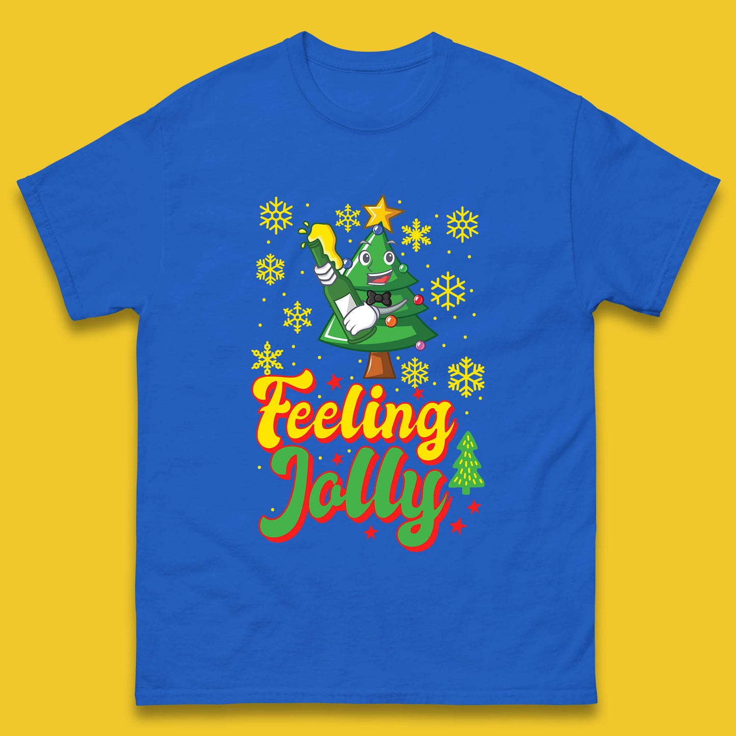 feeling jolly christmas beer t shirt