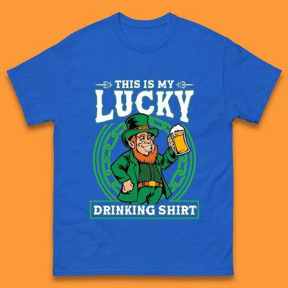 This Is My Lucky Drinking Shirt Irish Mens T-Shirt