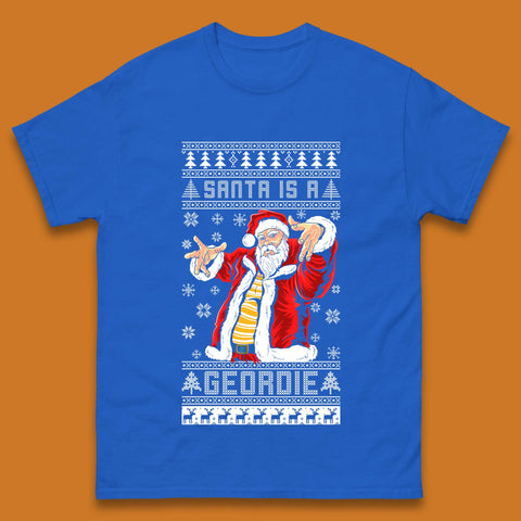 Santa Is A Gerodie Christmas Mens T-Shirt
