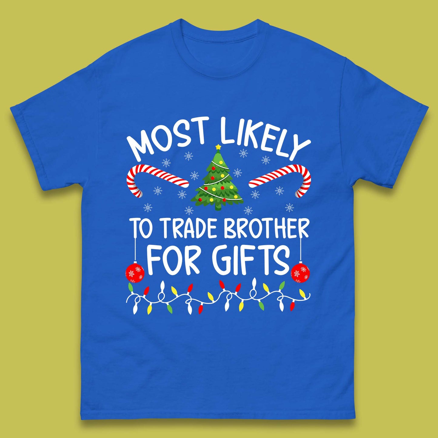 trade brother for christmas gifts t shirt