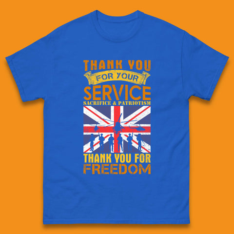 Thank You For Your Service Mens T-Shirt