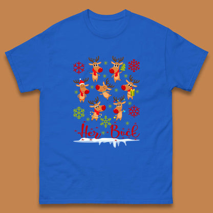 rudolph reindeers t shirt
