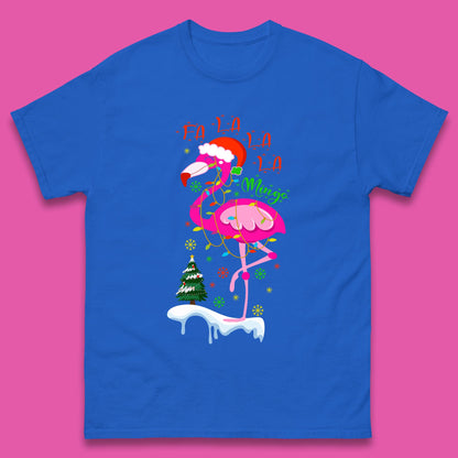 flamingo christmas t shirt