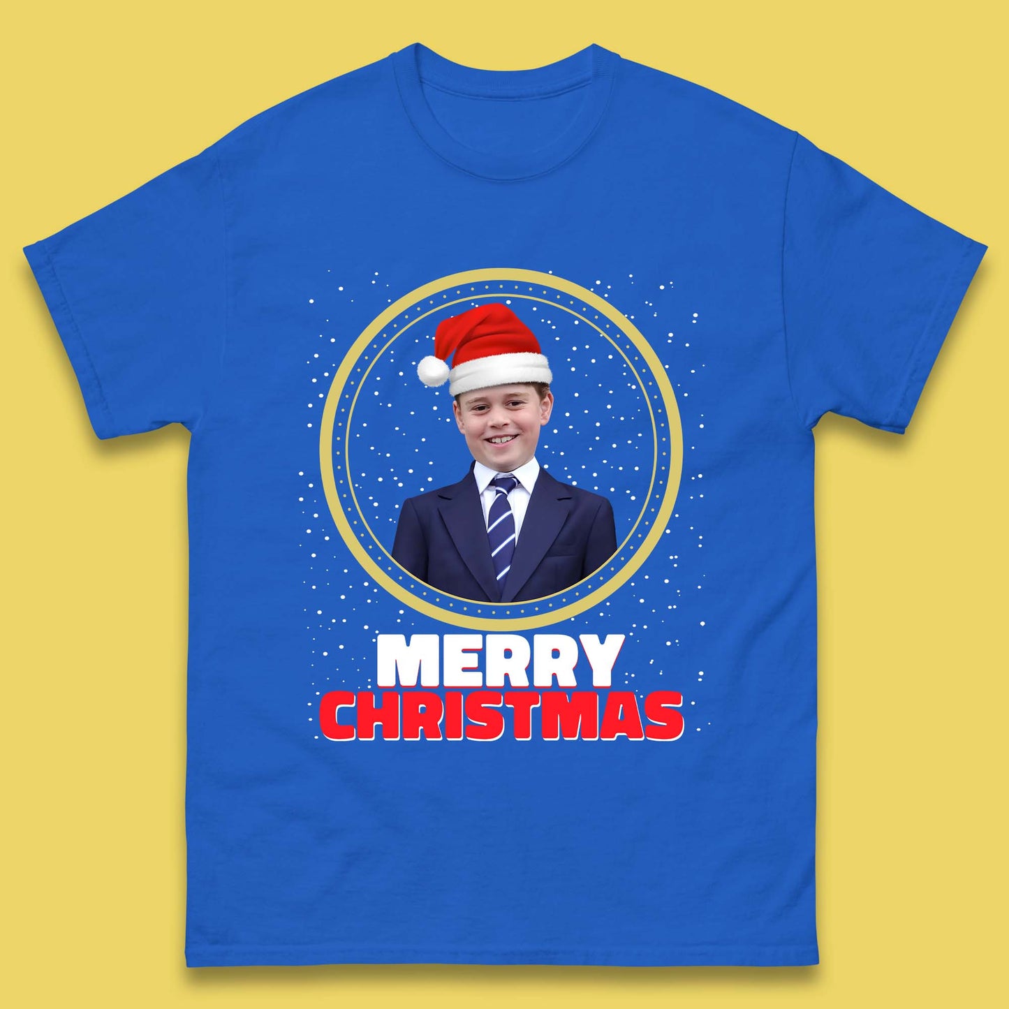 Prince George Christmas Mens T-Shirt