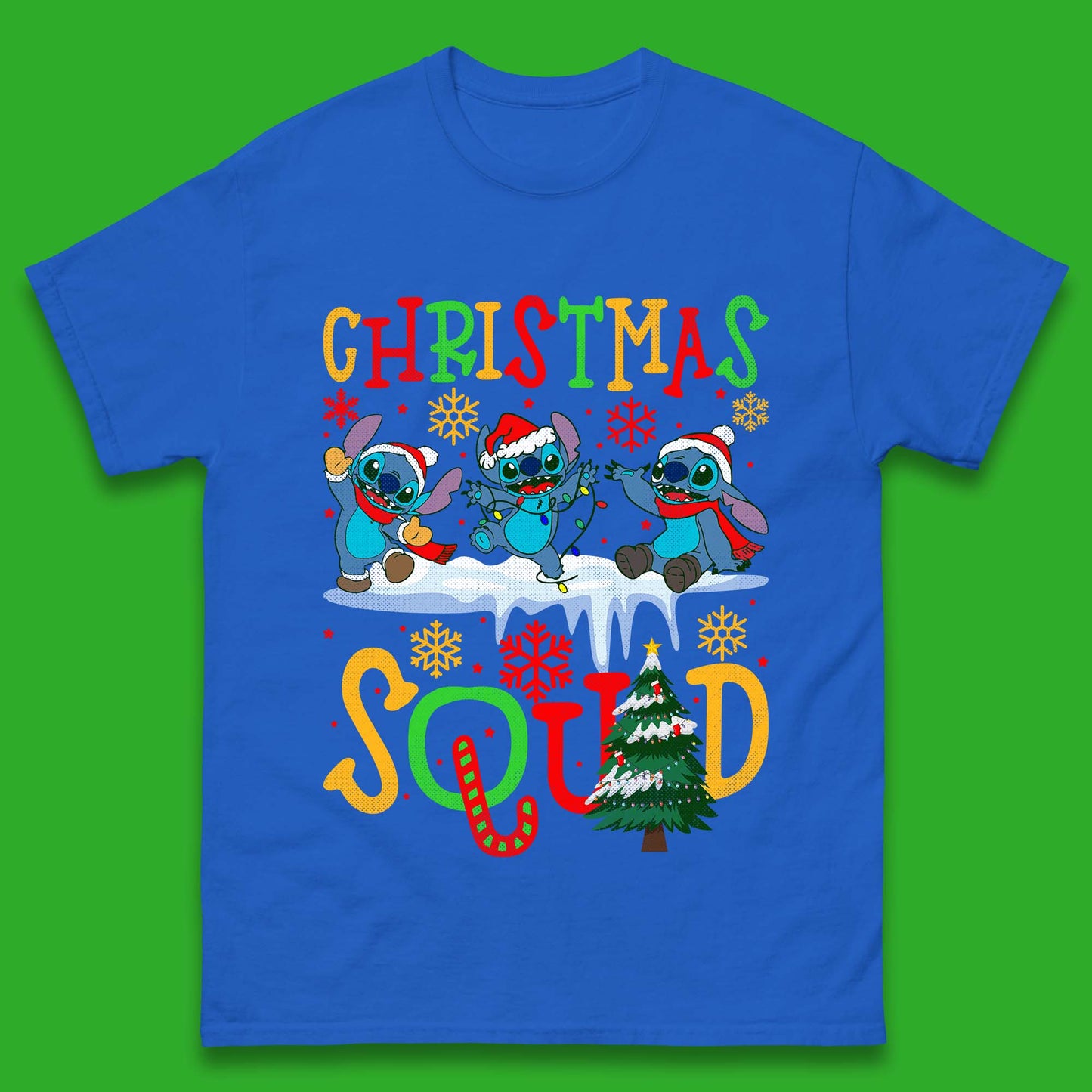 Christmas Stitch Squad Mens T-Shirt