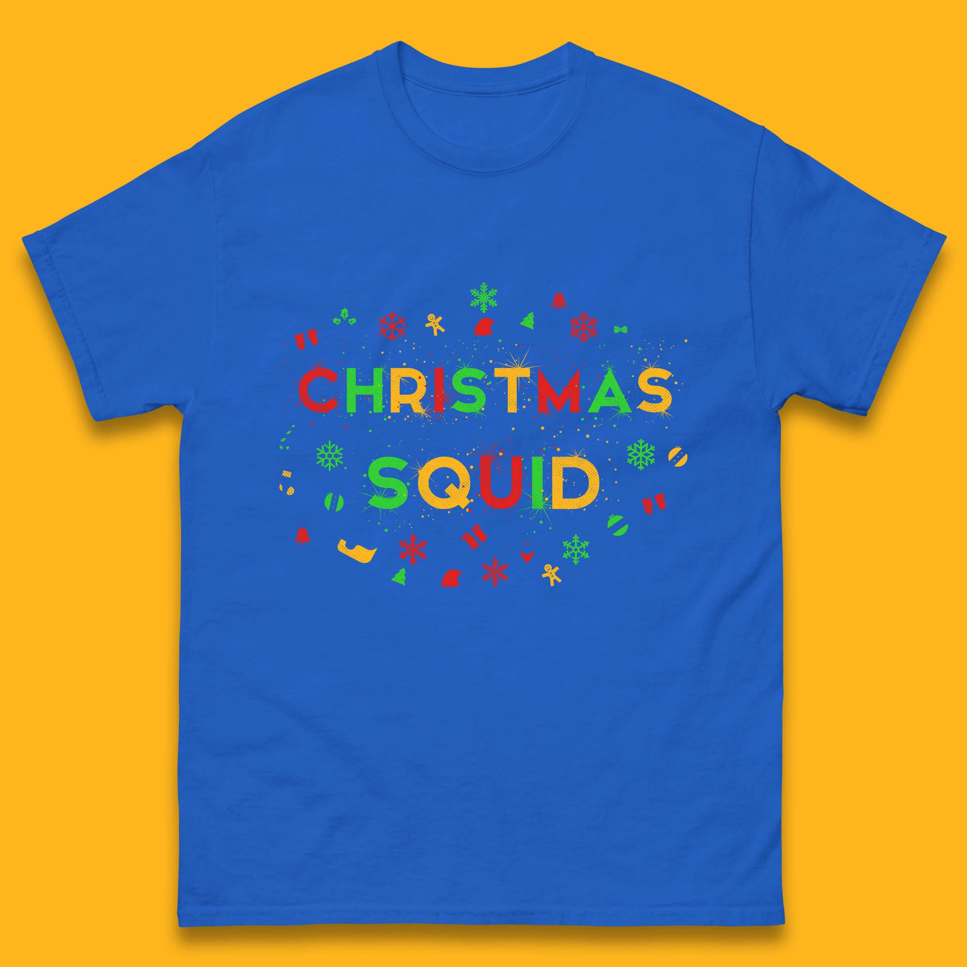 christmas squad matching t shirt