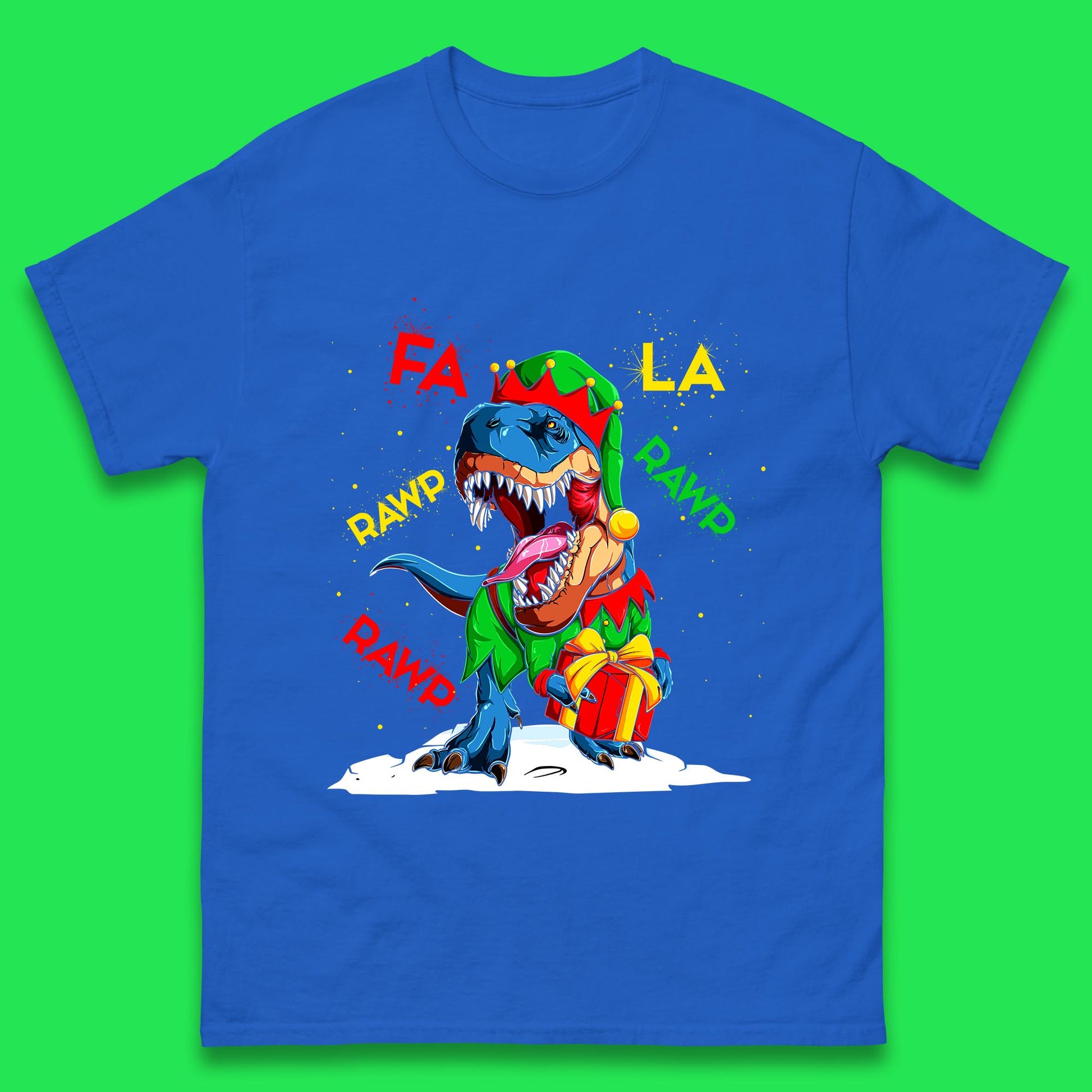 christmas dinosaur t shirt