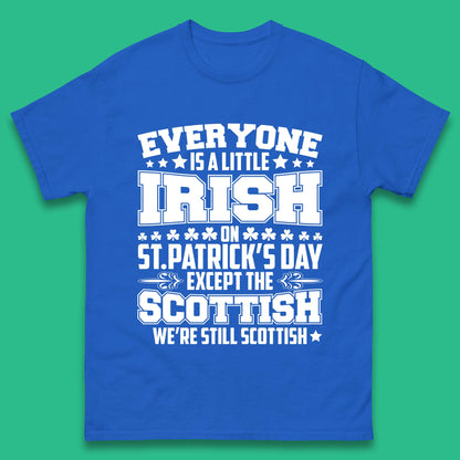 Scottish St Patrick's Day Mens T-Shirt