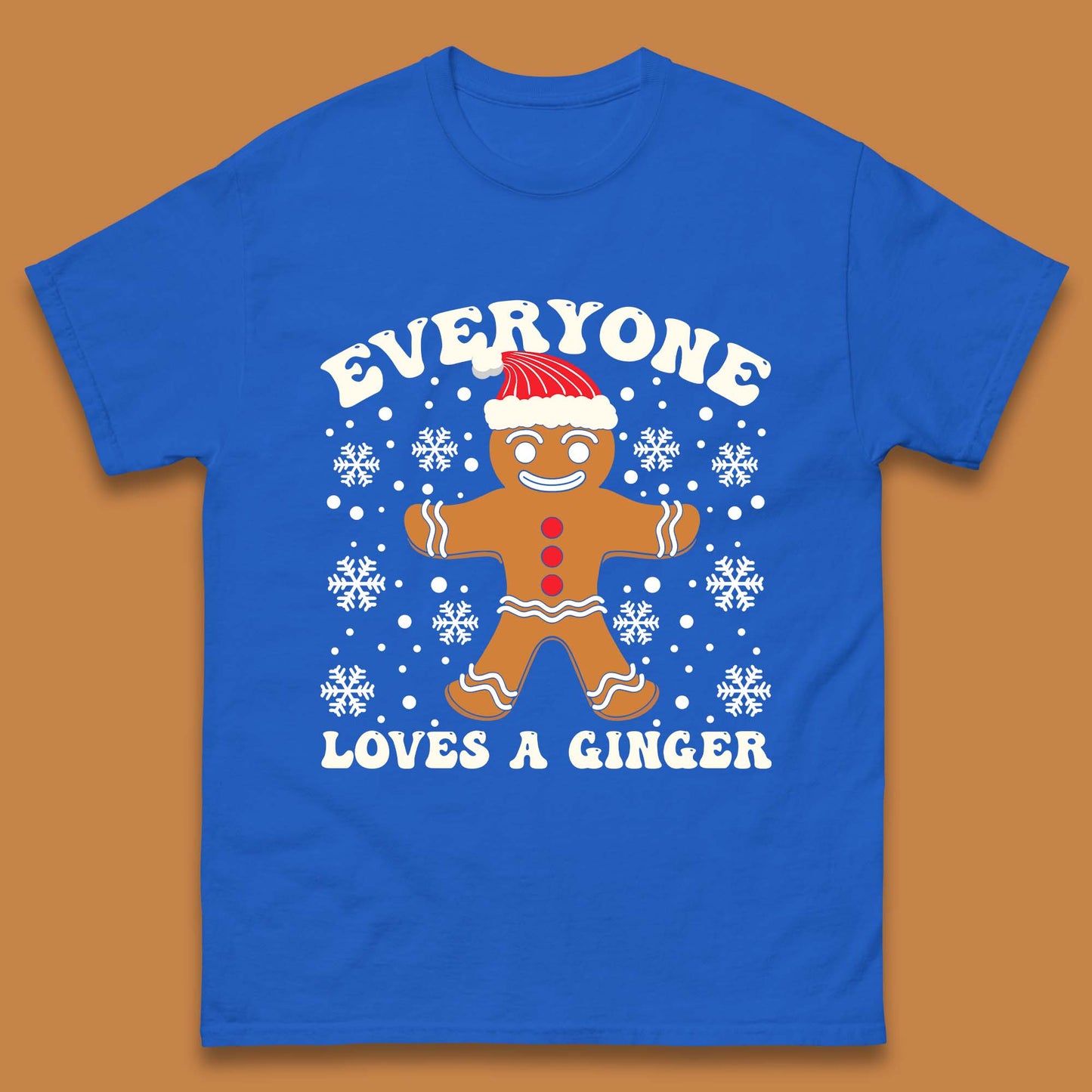 Gingerbread Christmas Mens T-Shirt