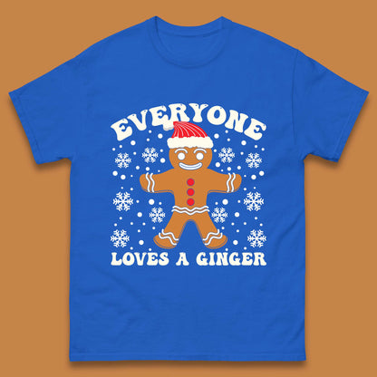 Gingerbread Christmas Mens T-Shirt