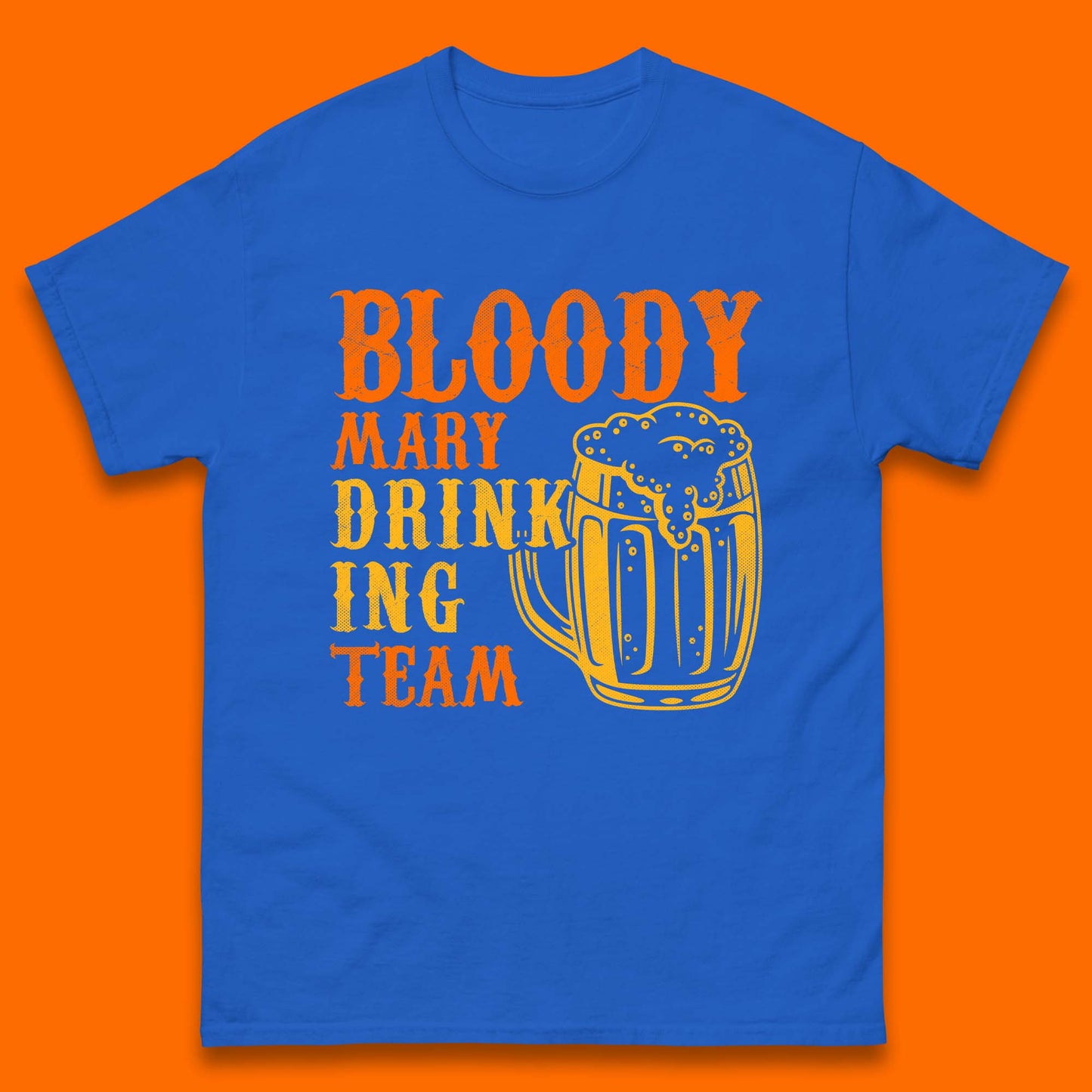 Bloody Marry Drinking Team Mens T-Shirt