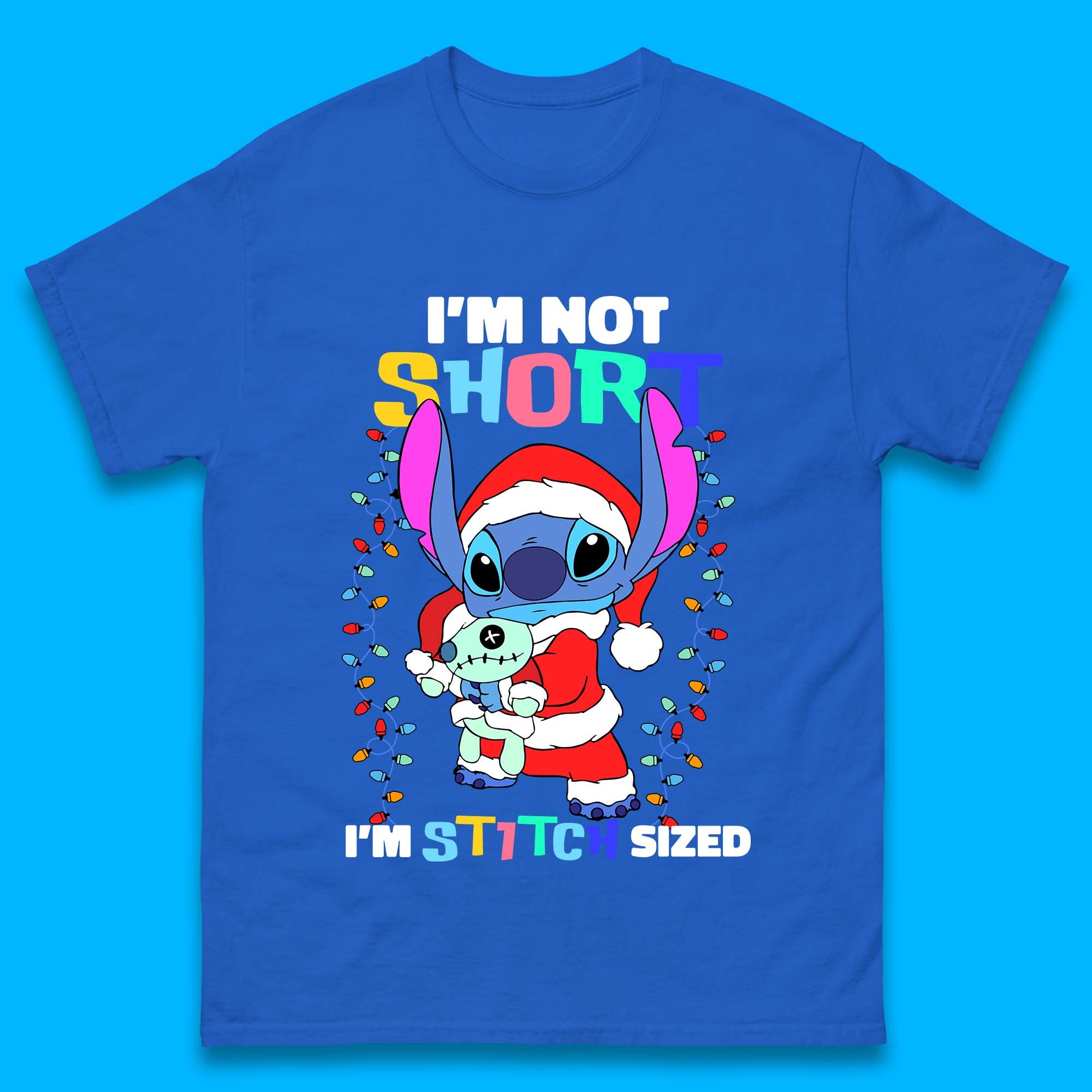 Stitch Christmas Mens T-Shirt
