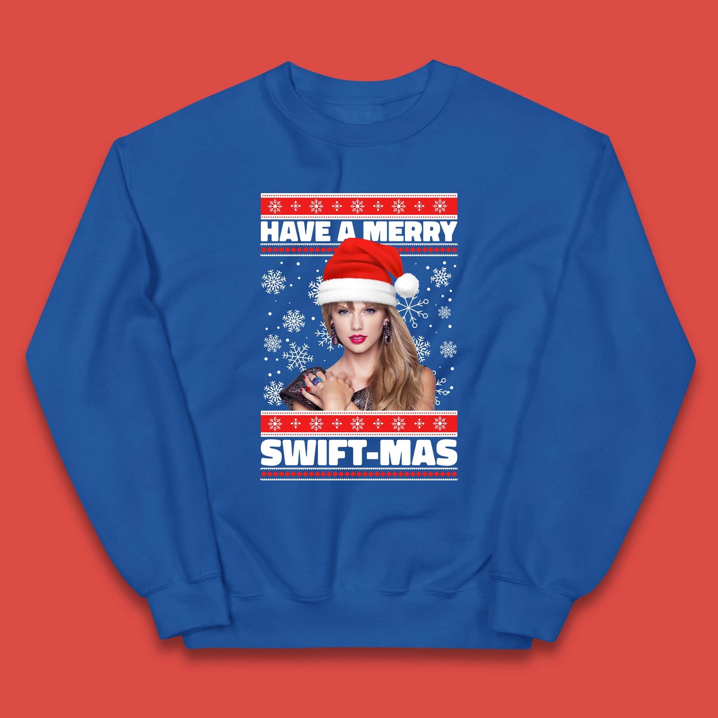 Swiftmas Christmas Kids Jumper