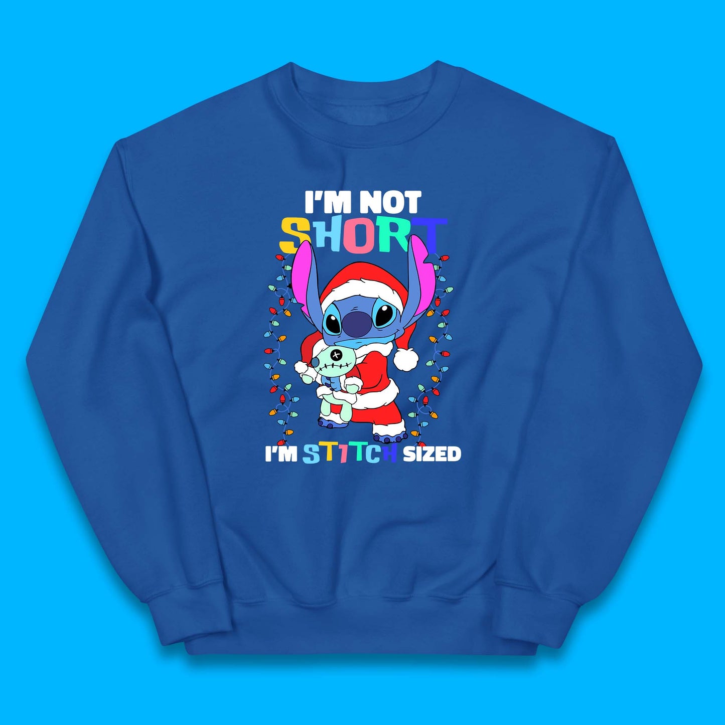 Stitch Christmas Kids Jumper